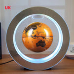 Floating Magnetic Levitation World Map Globe