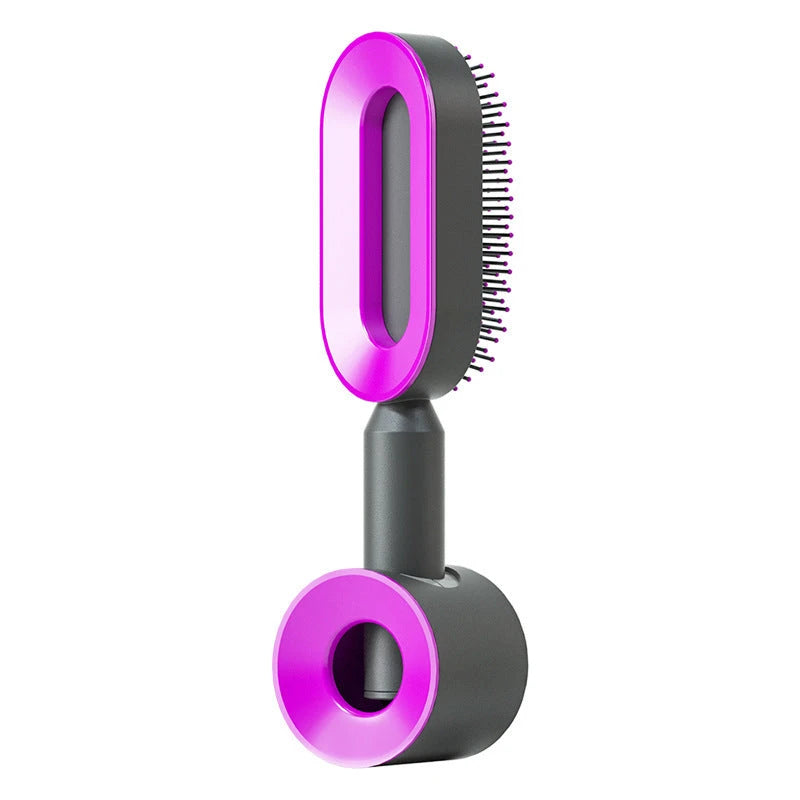 Self-Cleaning Massage Hair Brush