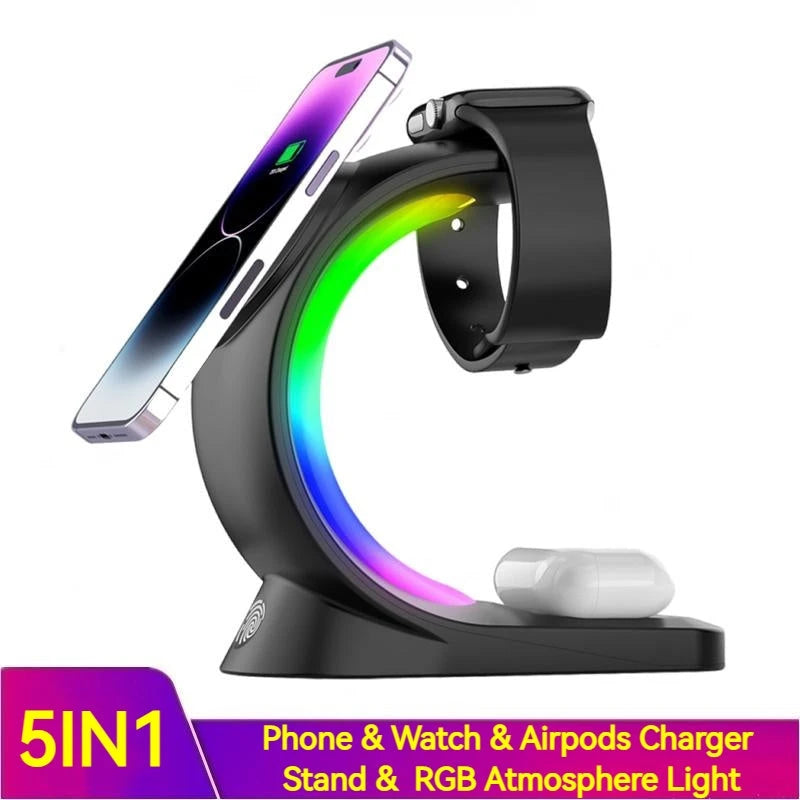 Magnetic Wireless Charging Station