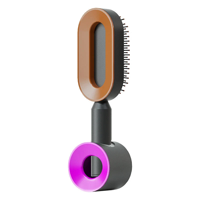 Self-Cleaning Massage Hair Brush
