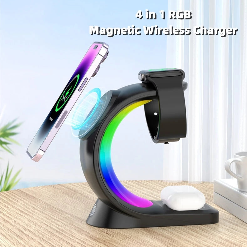 Magnetic Wireless Charging Station