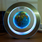Floating Magnetic Levitation World Map Globe